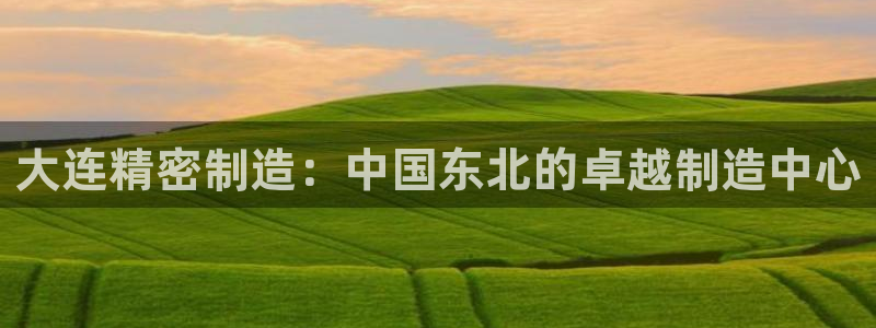 彩神8官网合法吗：大连精密制造：中国东北的卓越制造中心