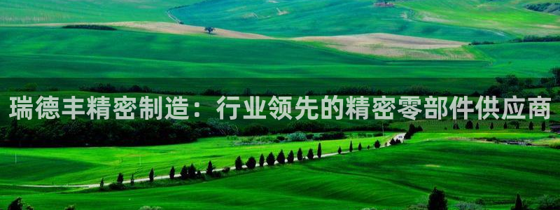 彩神争霸老平台：瑞德丰精密制造：行业领先的精密零部件供应商