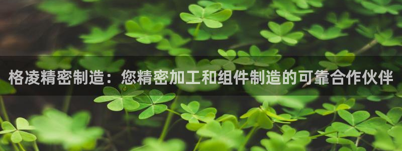 彩神8软件下载：格凌精密制造：您精密加工和组件制造的可靠合作伙伴