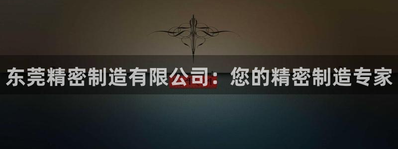 下载彩神通关注金码：东莞精密制造有限公司：您的精密制造专家
