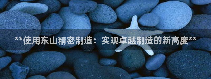 彩神v争霸有限公司：**使用东山精密制造：实现卓越制造的新高度**