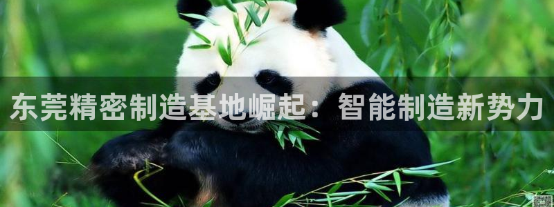 彩神大发cp：东莞精密制造基地崛起：智能制造新势力