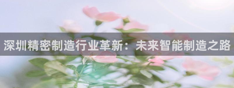 彩神vip购彩：深圳精密制造行业革新：未来智能制造之路