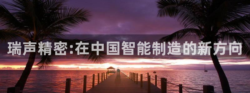 彩神Vii购彩-购彩大厅：瑞声精密:在中国智能制造的新方向