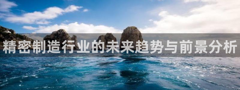 彩神怎么才能赢：精密制造行业的未来趋势与前景分析